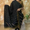100% Handmade, Rabari Women Embroidered, Bandhani Shawl