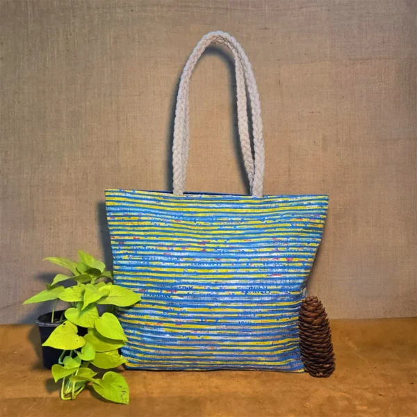 Plastic recycle bags, shoulder bags