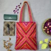 Hari Jari Art Pabi Rectangular Tote Bag