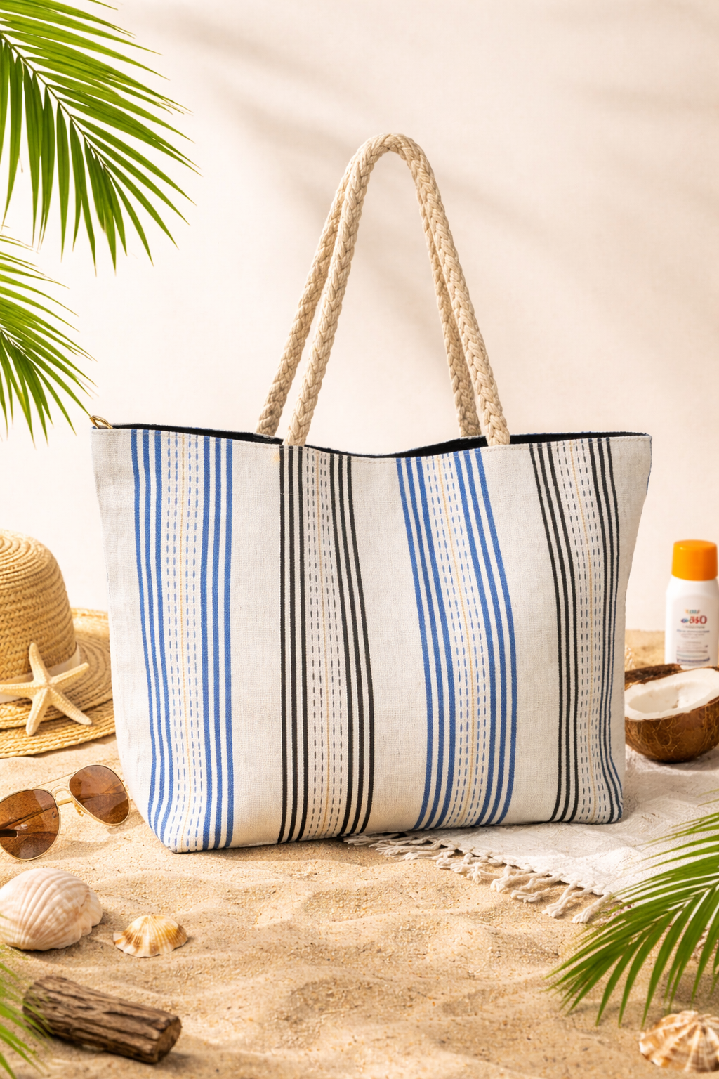 Upcycled plastic weaving bag