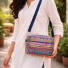 Hari Jari Art Pabi Box Sling Bag